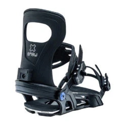 Bent Metal Womens Metta Snowboard Binding-Black-L