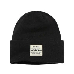 Coal Mens The Uniform Mid Beanie-Black-OS