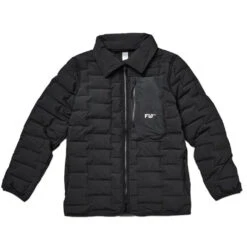 FWA Mens Catalyst Pre-Baffled Jacket-Slate Black-L