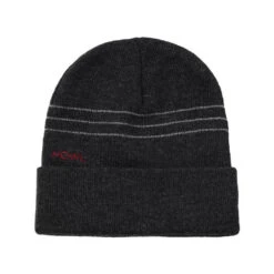 Striped Reflective Beanie