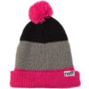 Neff Snappy Beanie-Magenta Grey Black-OS -Dreamcast Store large NEF71M189