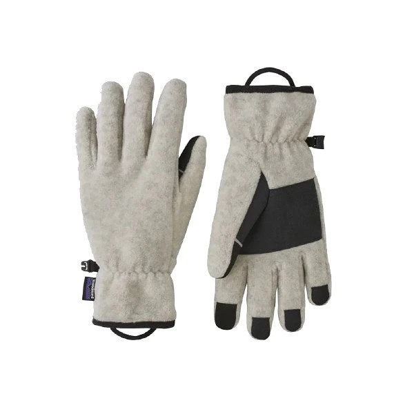 Patagonia Mens Synch Glove-Oatmeal Heather-L 3 Patagonia Mens Synch Glove-Oatmeal Heather-L