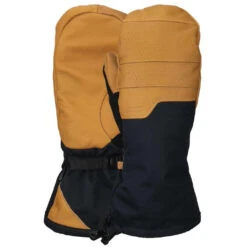 Pow Mens Aug 2.0 Long Mitt-Buckhorn Brown-M