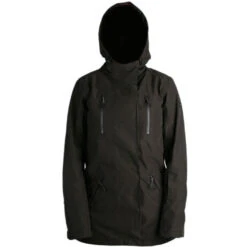 Ride Ravenna Shell Jacket Womens-Black-XS
