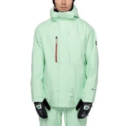 686 Mens Gore-Tex Core Shell Jacket-Key Lime-L
