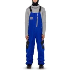 686 Mens Exploration Bib One Piece-Electric Blue Clrblk-L