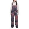 686 Womens Geode Thermagraph Bib One Piece-Hot Coral Spray-L -Dreamcast Store large SIX31W022