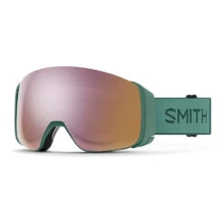Smith Mens 4D MAG Goggle-Alpine Green ChromaPop Everyday Rose Gold Mirror -OS