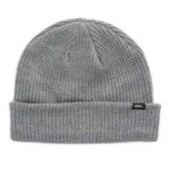 Vans Mens Core Basics Beanie-Heather Grey-OS