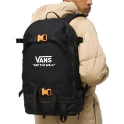 Vans Mens Construct Snowpack Backpack-Black-OS