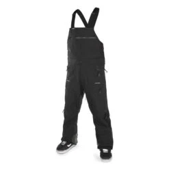 Volcom Mens 3L Gore-Tex Bib Overhauler-Black-L