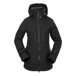 Volcom Womens VS 3L Stretch Gore Jacket-Black-L